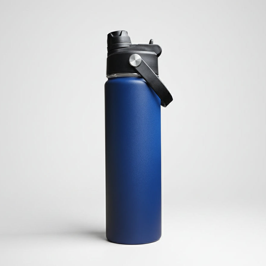 22oz Sports Water Bottle - Blue