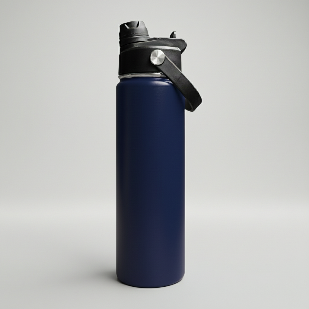 22oz Sports Water Bottle - Navy