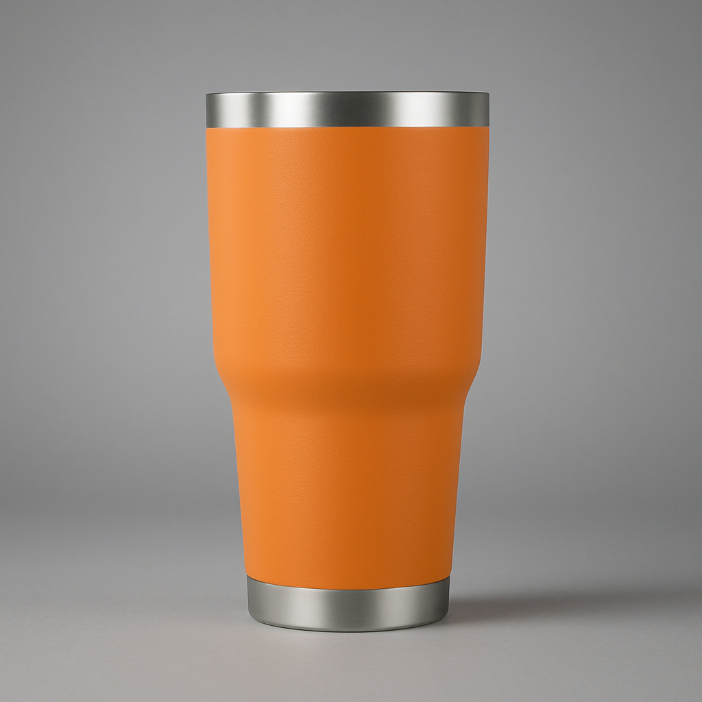 30oz Stainless Tumbler - Orange