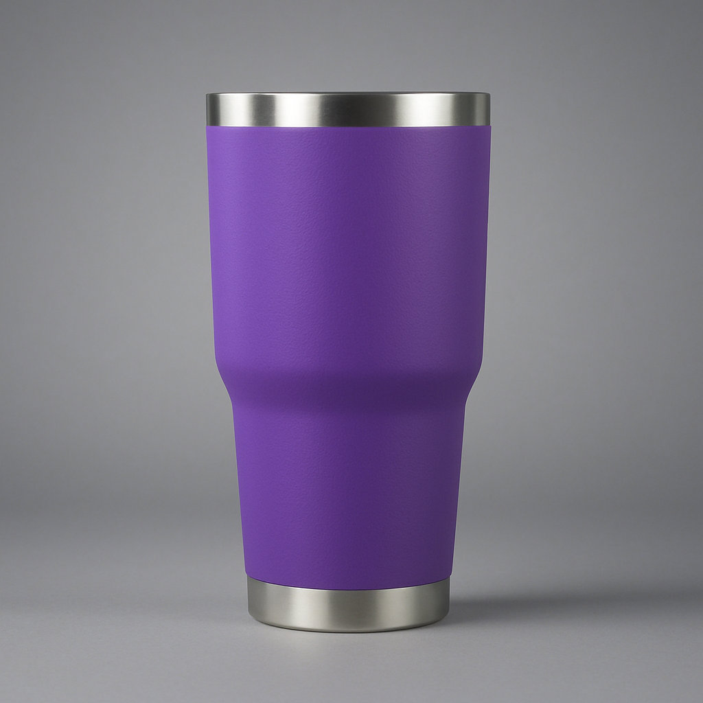 30oz Stainless Tumbler - Purple