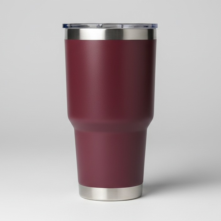 30oz Stainless Tumbler - Maroon