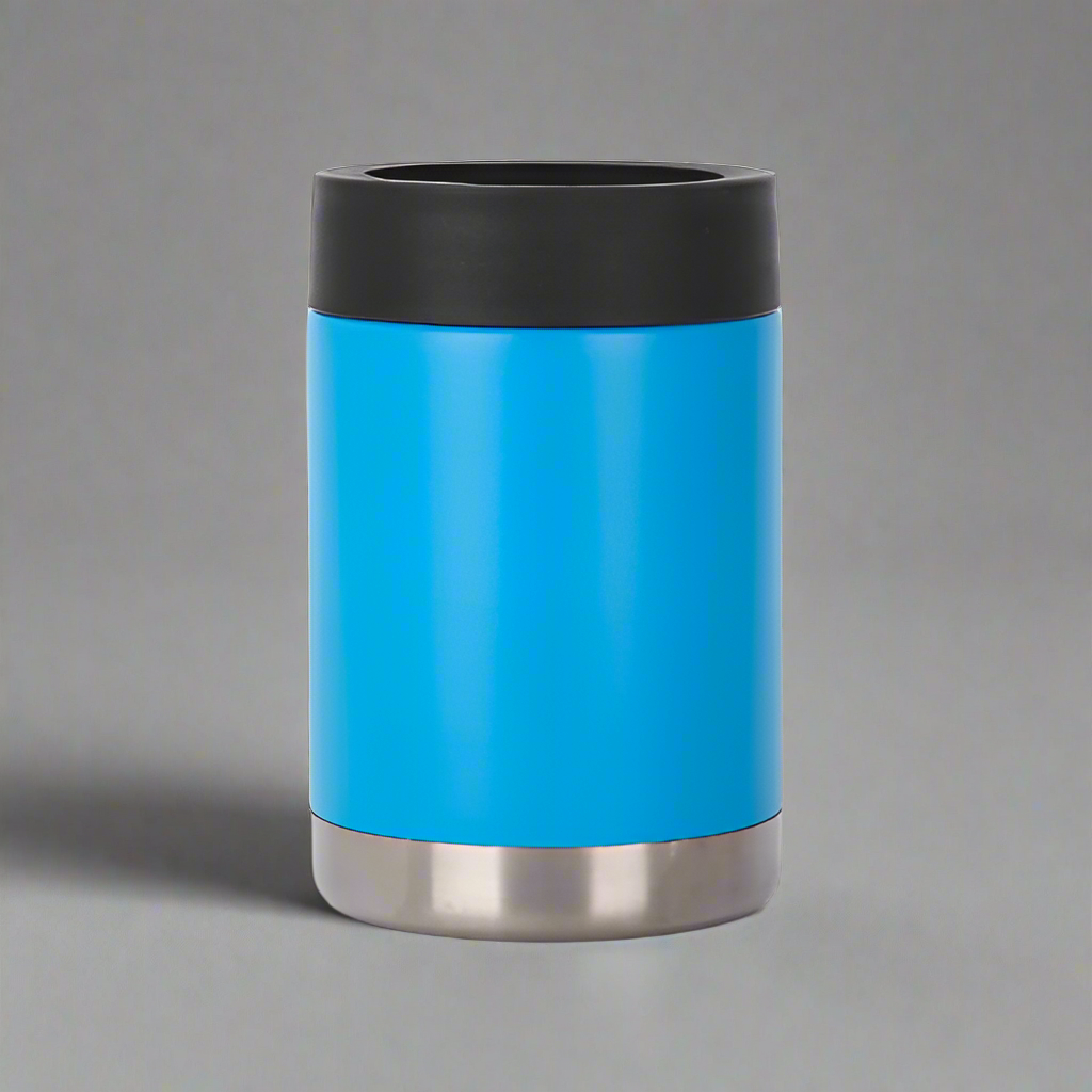 12oz Can Cooler - Sky Blue