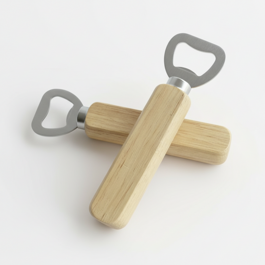 Wooden Handle Bottle Opener