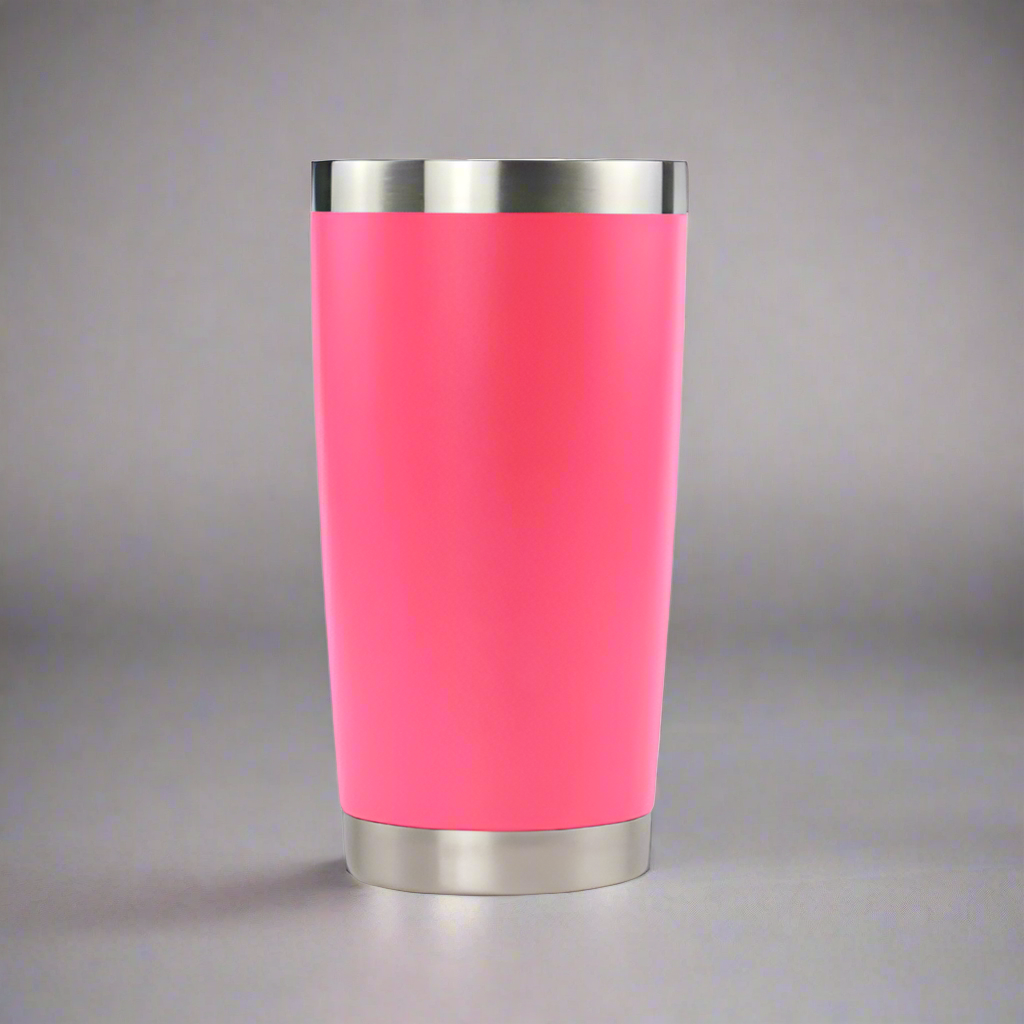 20oz Stainless Tumbler - Hot Pink