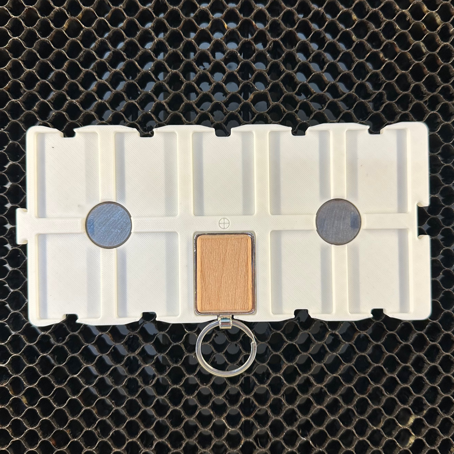 Rectangle Keychain Laser Engraving Jig