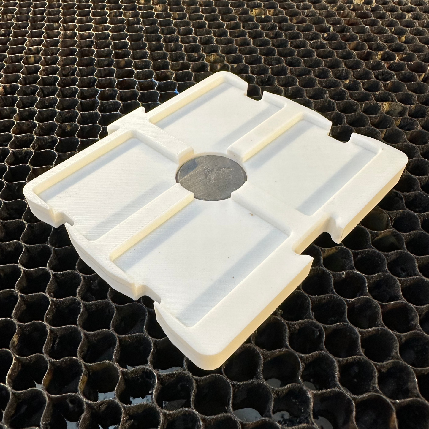 Rectangle Keychain Laser Engraving Jig