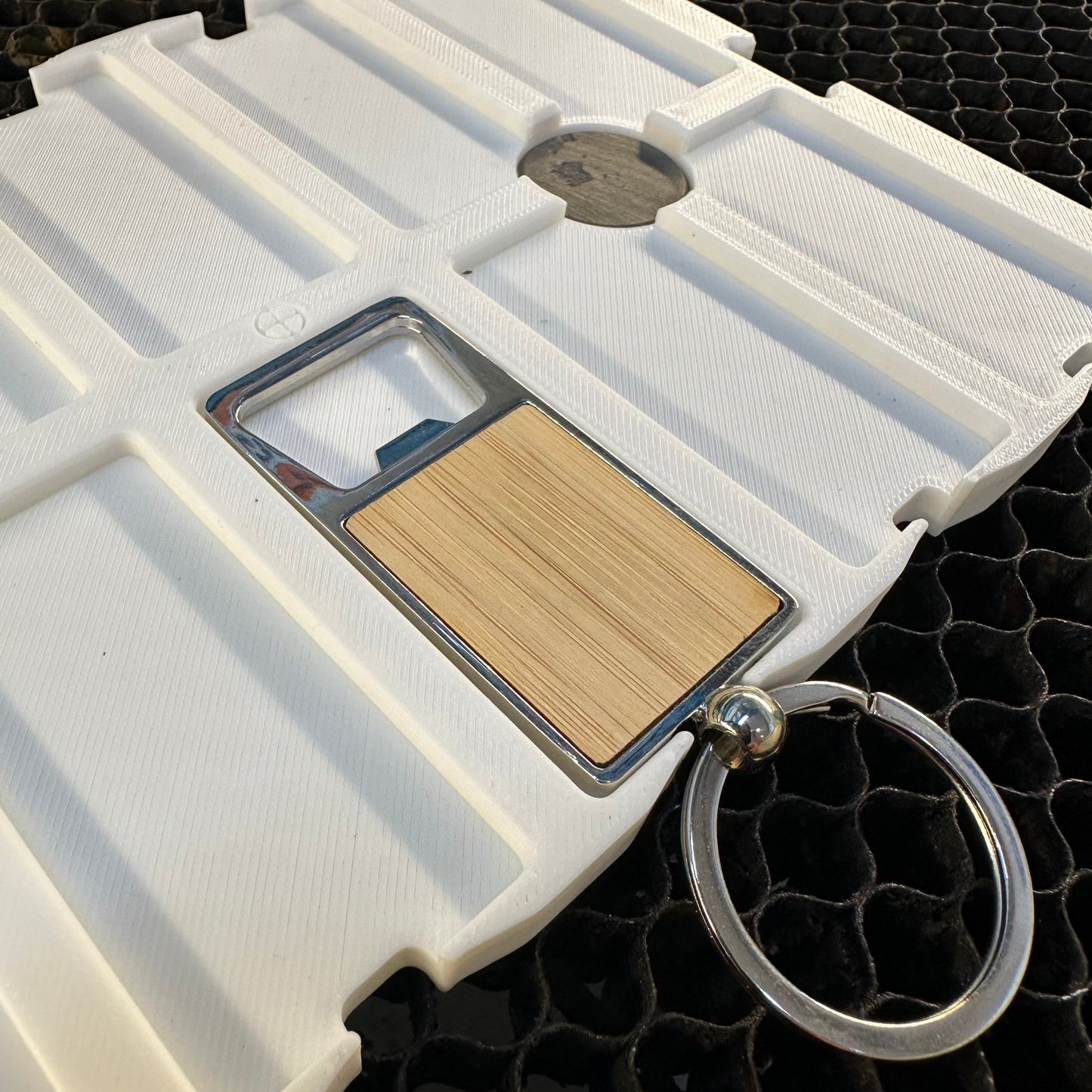 Bottle Opener Keychain Laser Engraving Jig