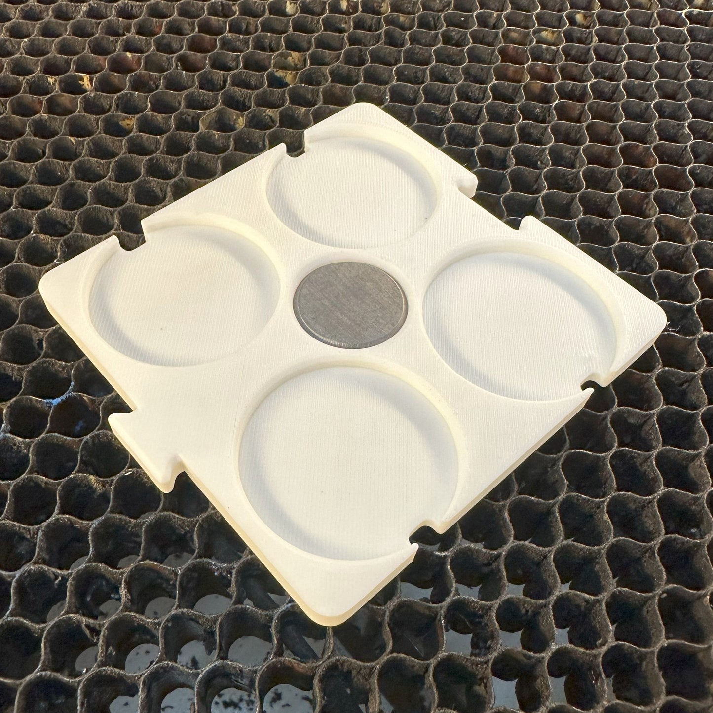 Circle Keychain Laser Engraving Jig