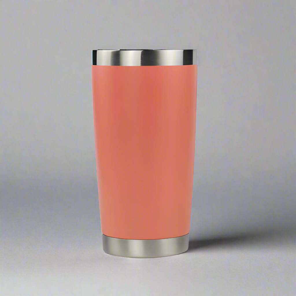 20oz Stainless Tumbler - Peach