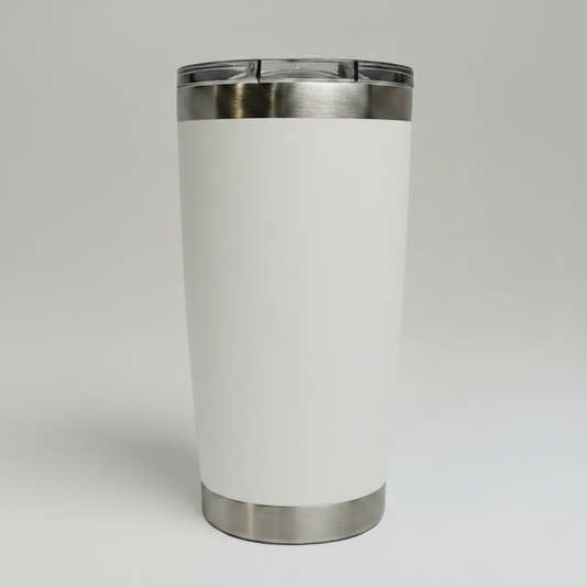 20oz Ceramic Lined Tumbler - White