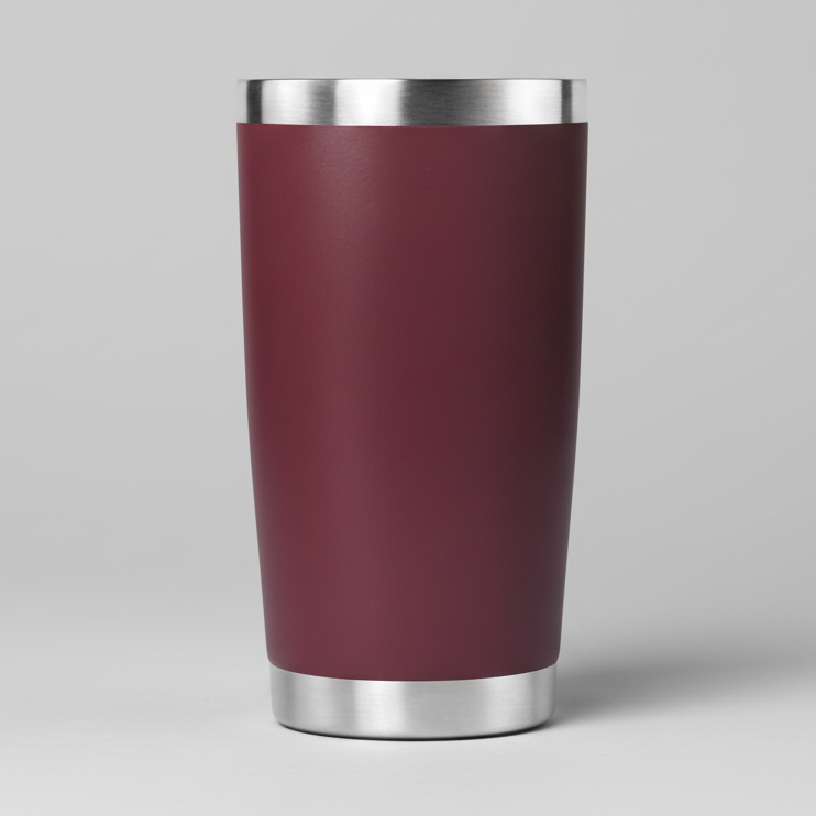 20oz Stainless Tumbler - Maroon