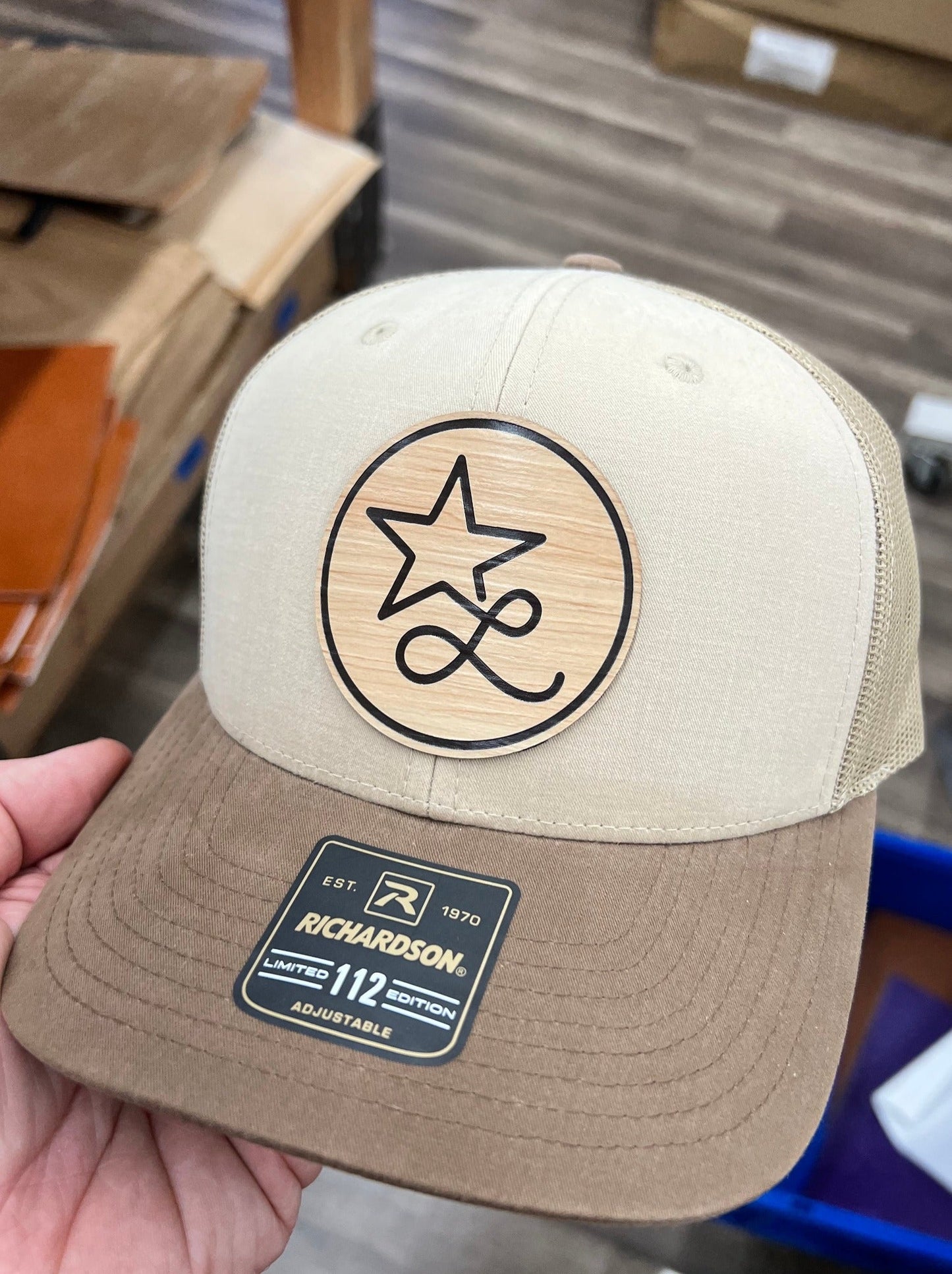 Acrylic: Beechwood / Brown Durra-Bull™ Laserable Panels (12"x24")