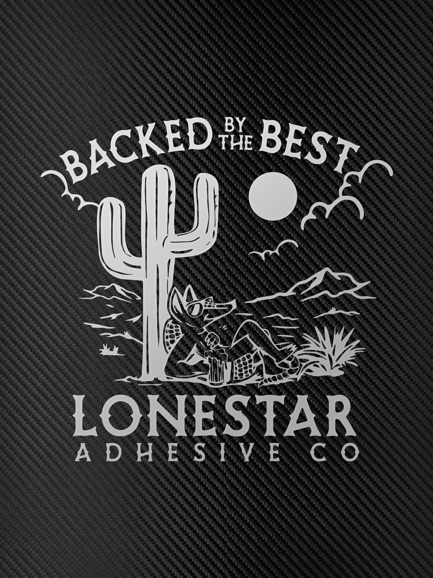 Black Carbon Fiber / Silver Durra-Bull Premium Leatherette® Sheets (12x24)