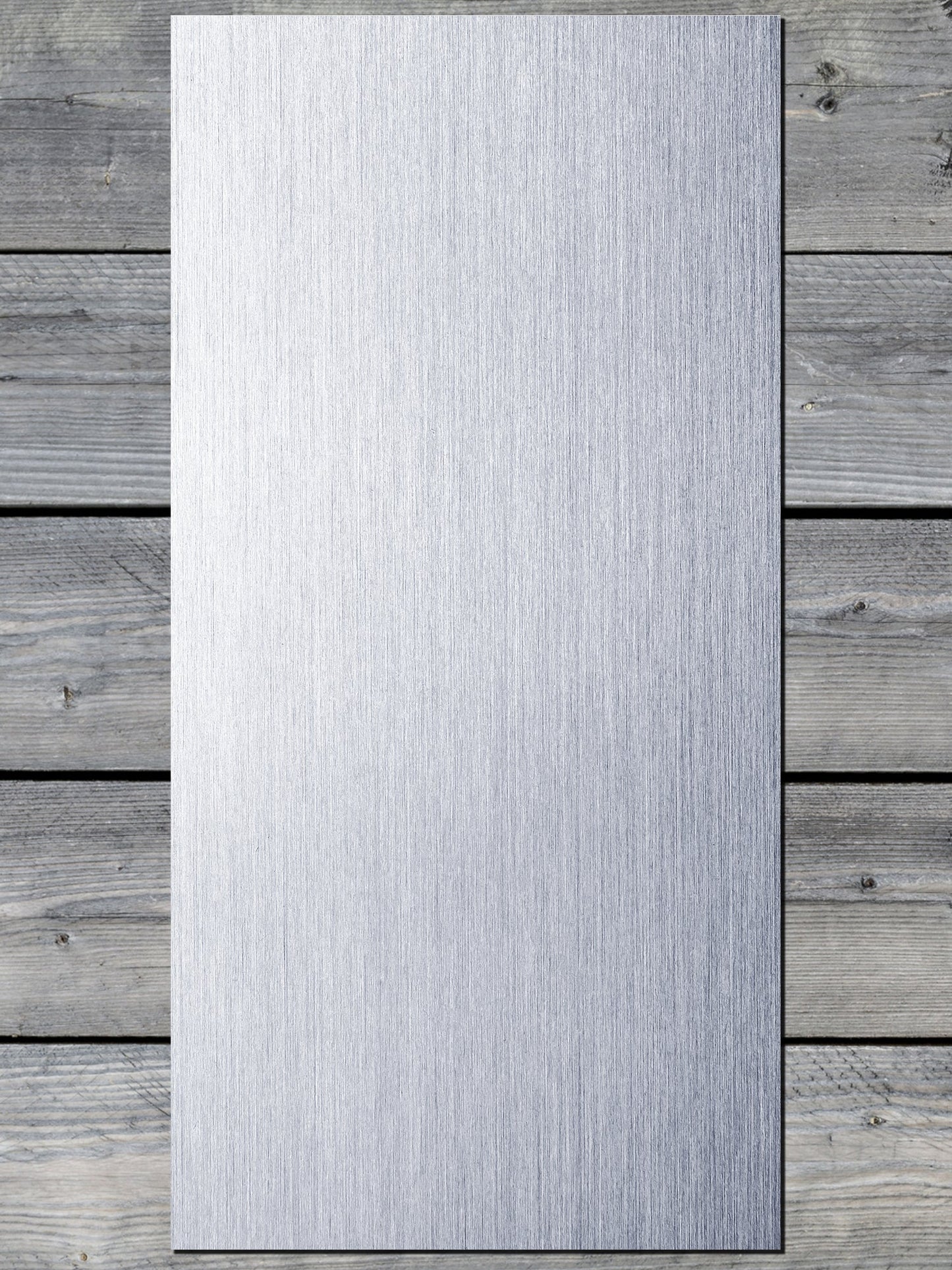 Acrylic: Brushed Nickel / Black Durra-Bull™ Laserable Panels (12"x24")