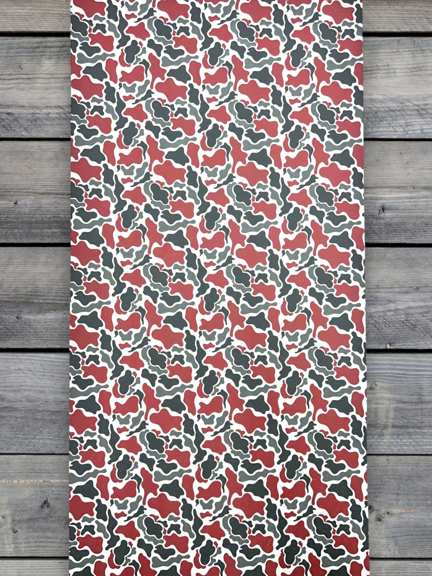 Crimson Camo Durra-Bull Premium Leatherette® Sheets