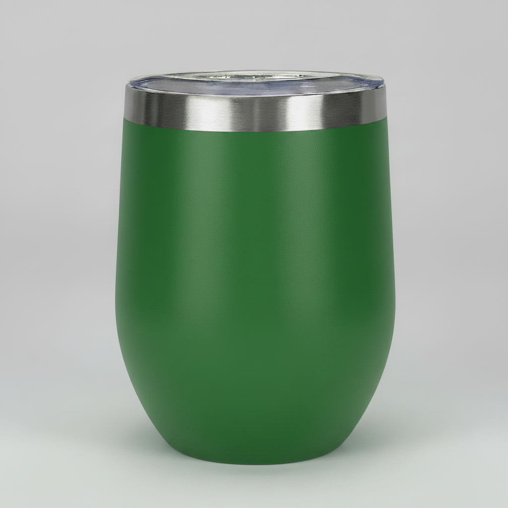 12oz Wine Tumbler - Kelly Green