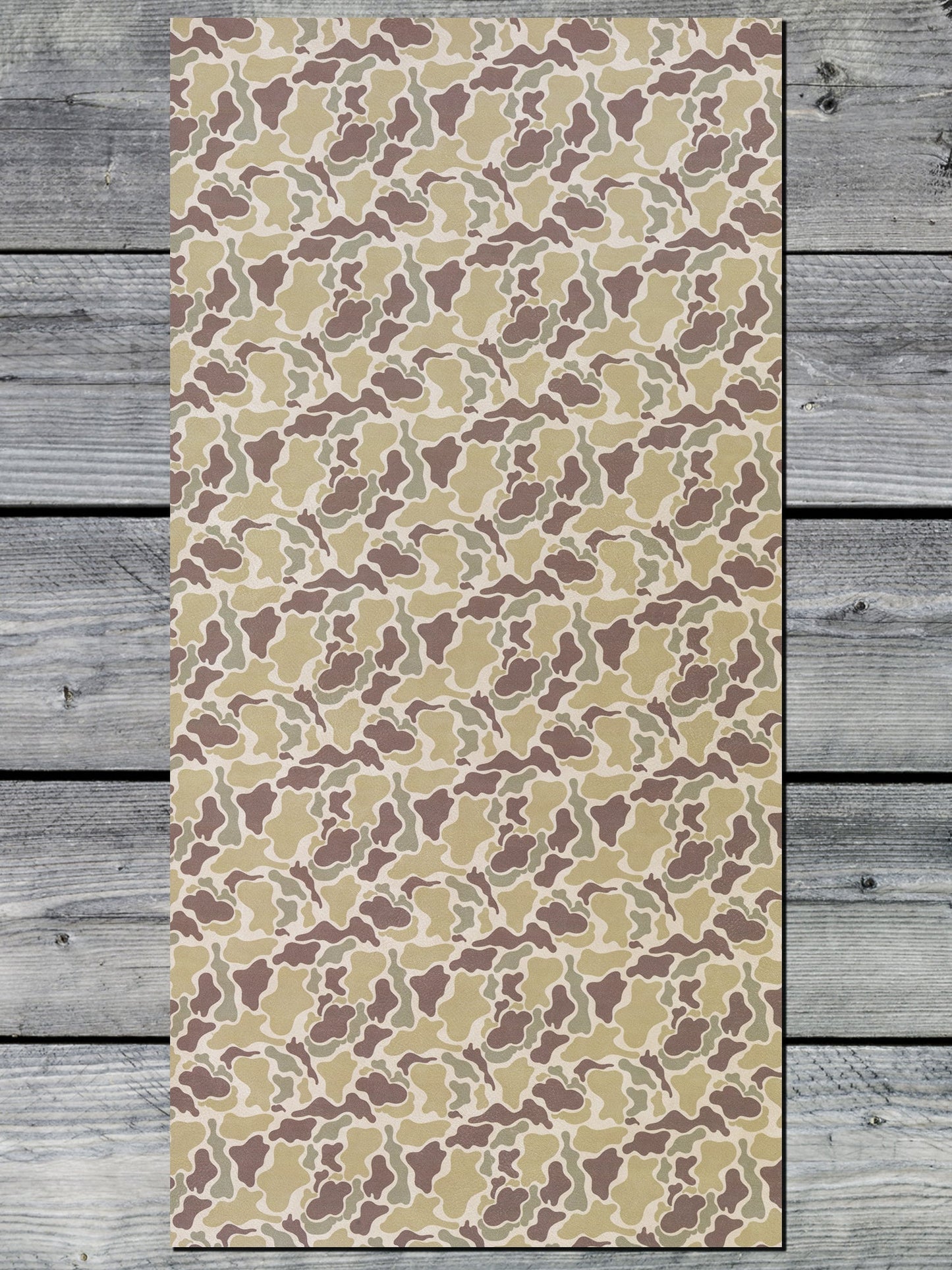 Duck Camo / Black Durra-Bull Premium Leatherette® Sheets (12x24)