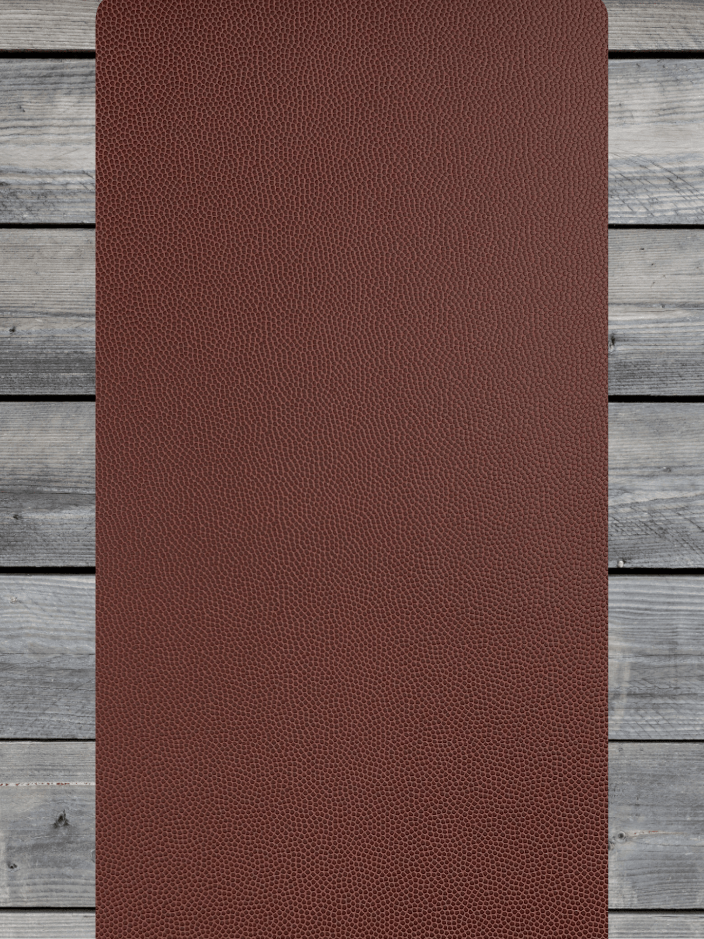 Football Texture / Black Durra-Bull Premium Leatherette® Sheets (12x24)