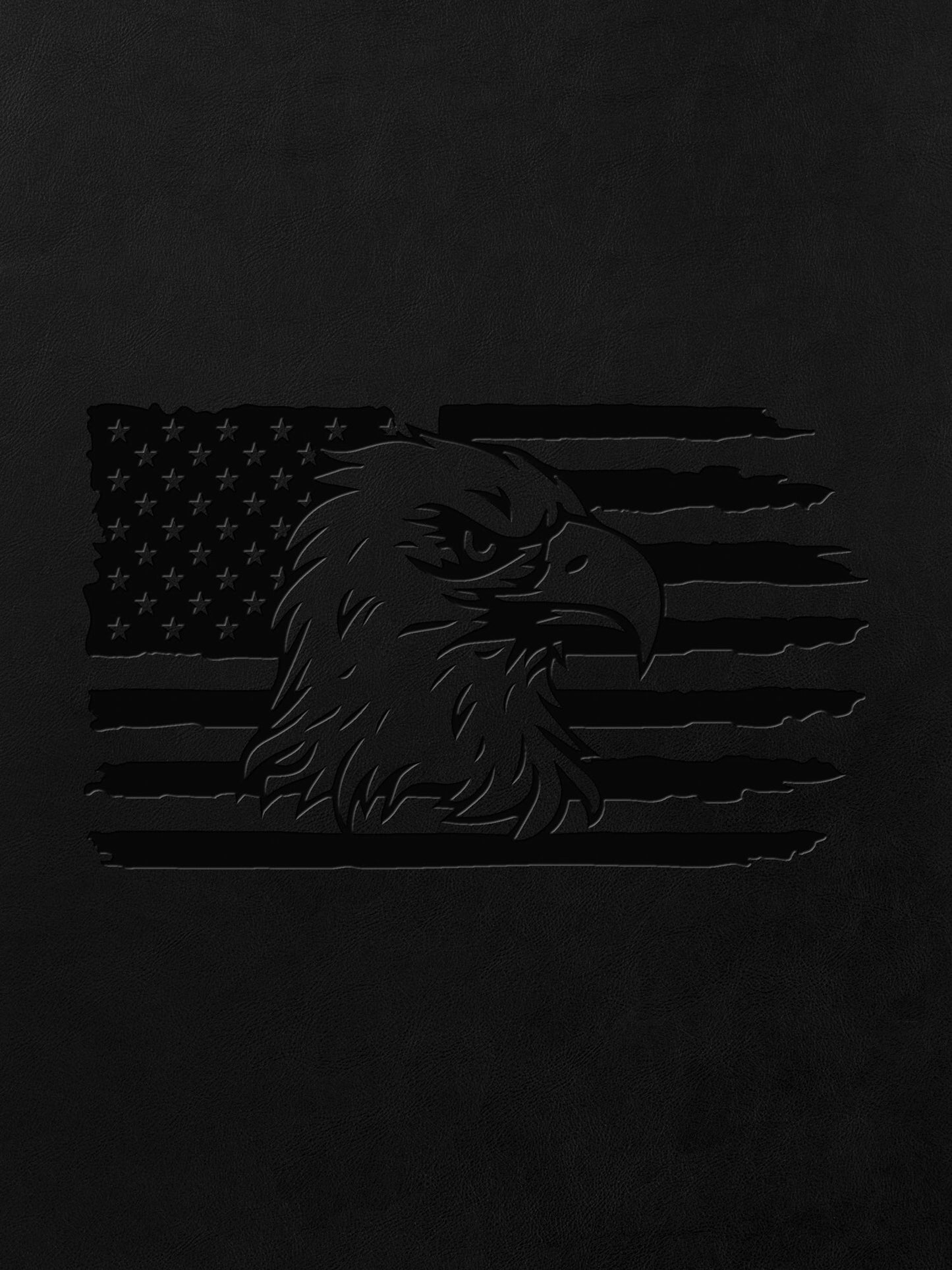 Glossy Black / Black Durra-Bull Premium Leatherette® Sheets (12x24)