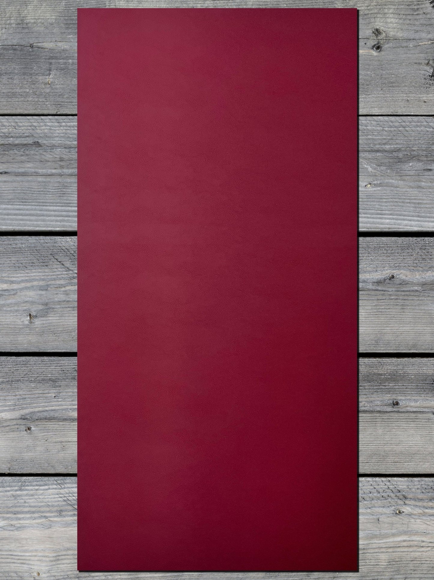 Maroon / Silver Durra-Bull Premium Leatherette® Sheets (12x24)