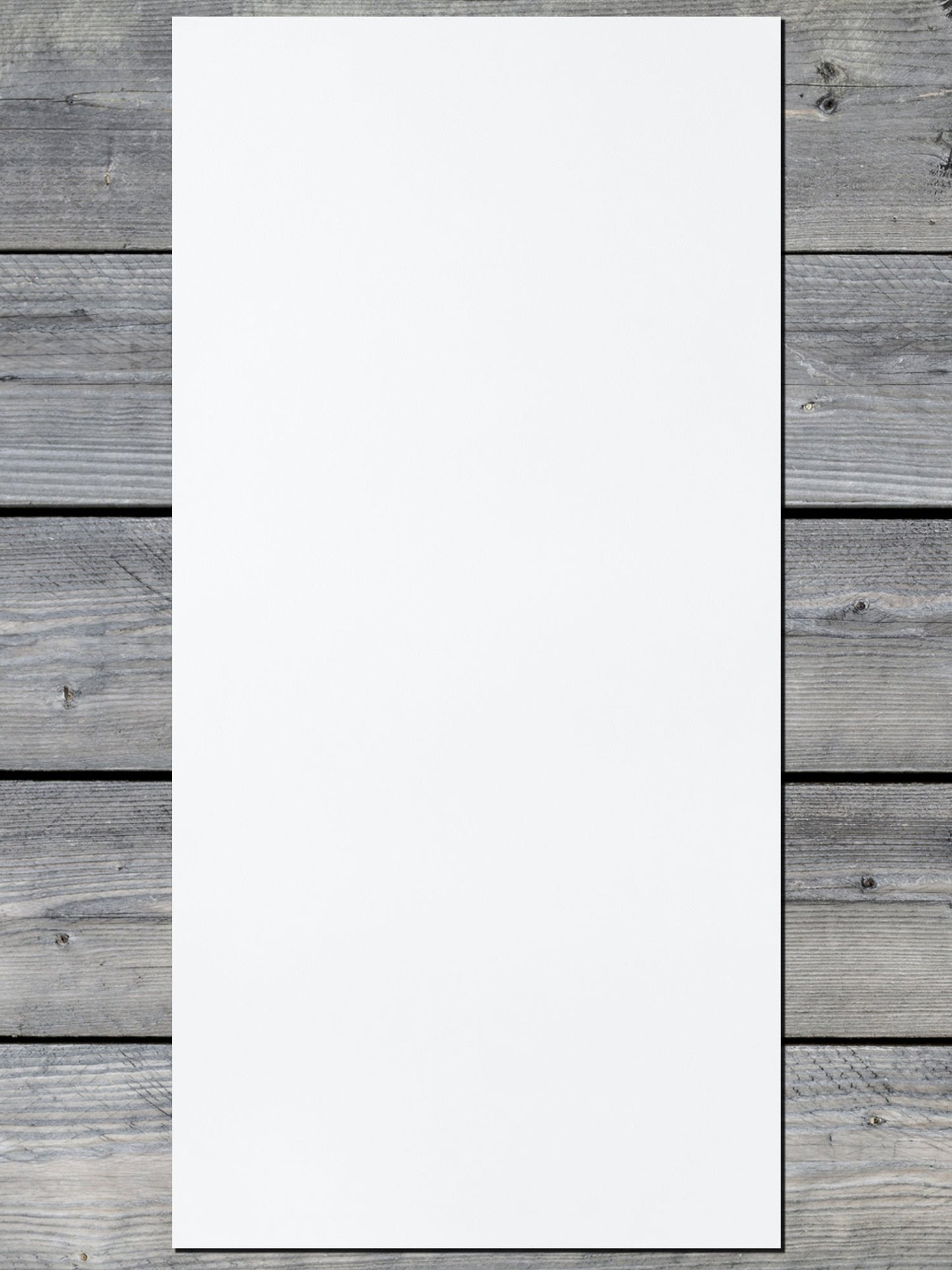 Matte White / Black Durra-Bull Premium Leatherette® Sheets (12x24)