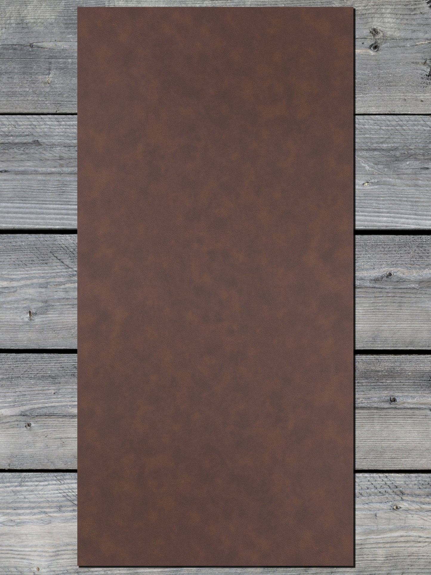 NO-FOAM Dark Brown/Black Durra-Bull Leatherette Sheets (12x24)