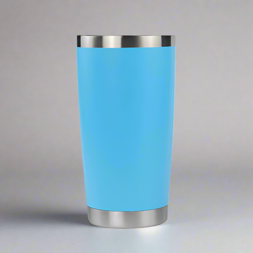 20oz Stainless Tumbler - Sky Blue