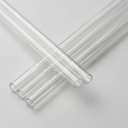 Clear Reusable Straws (20-Pack)