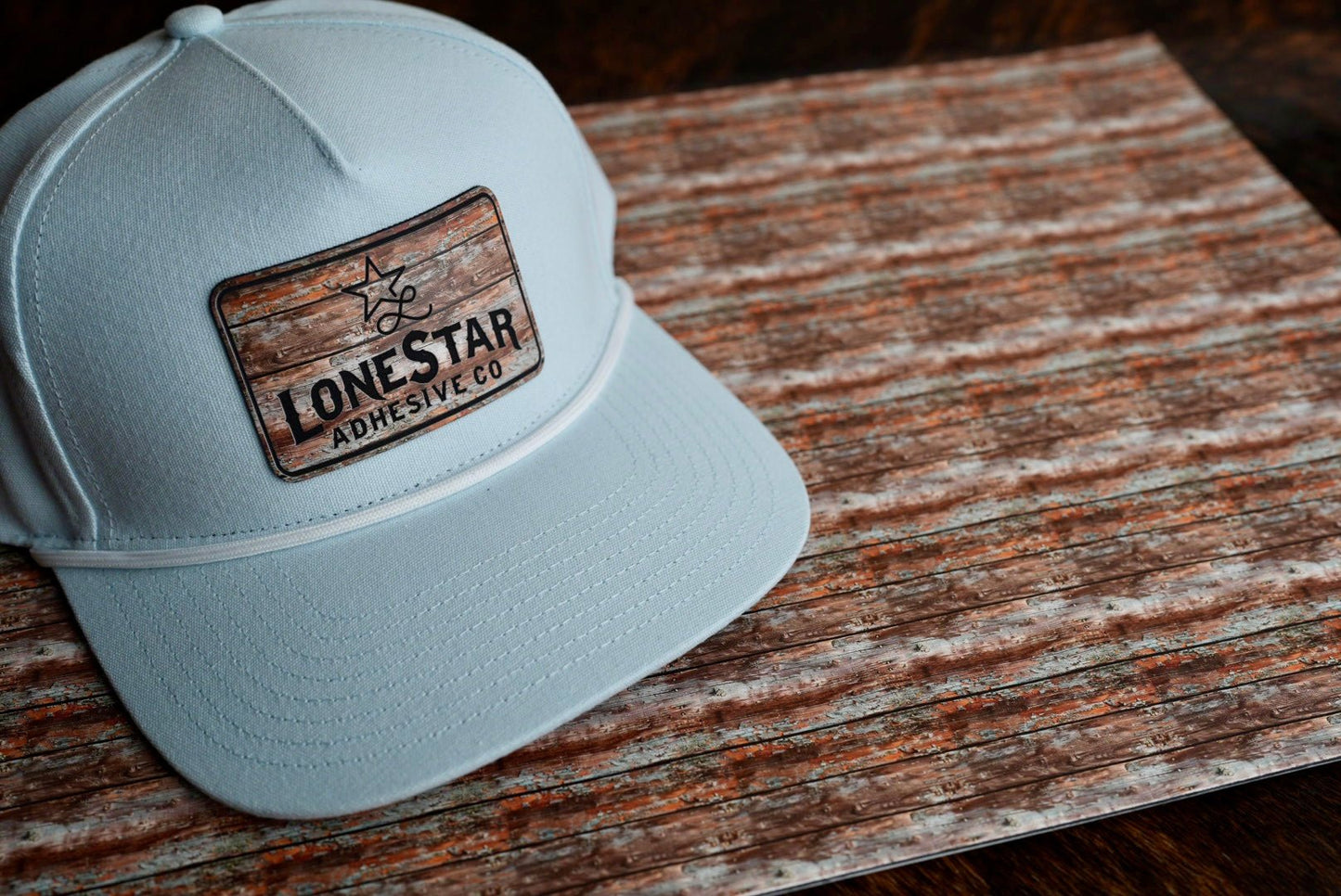 UV Printed Premium Leatherette® Sheets (12x24) - Stockyards