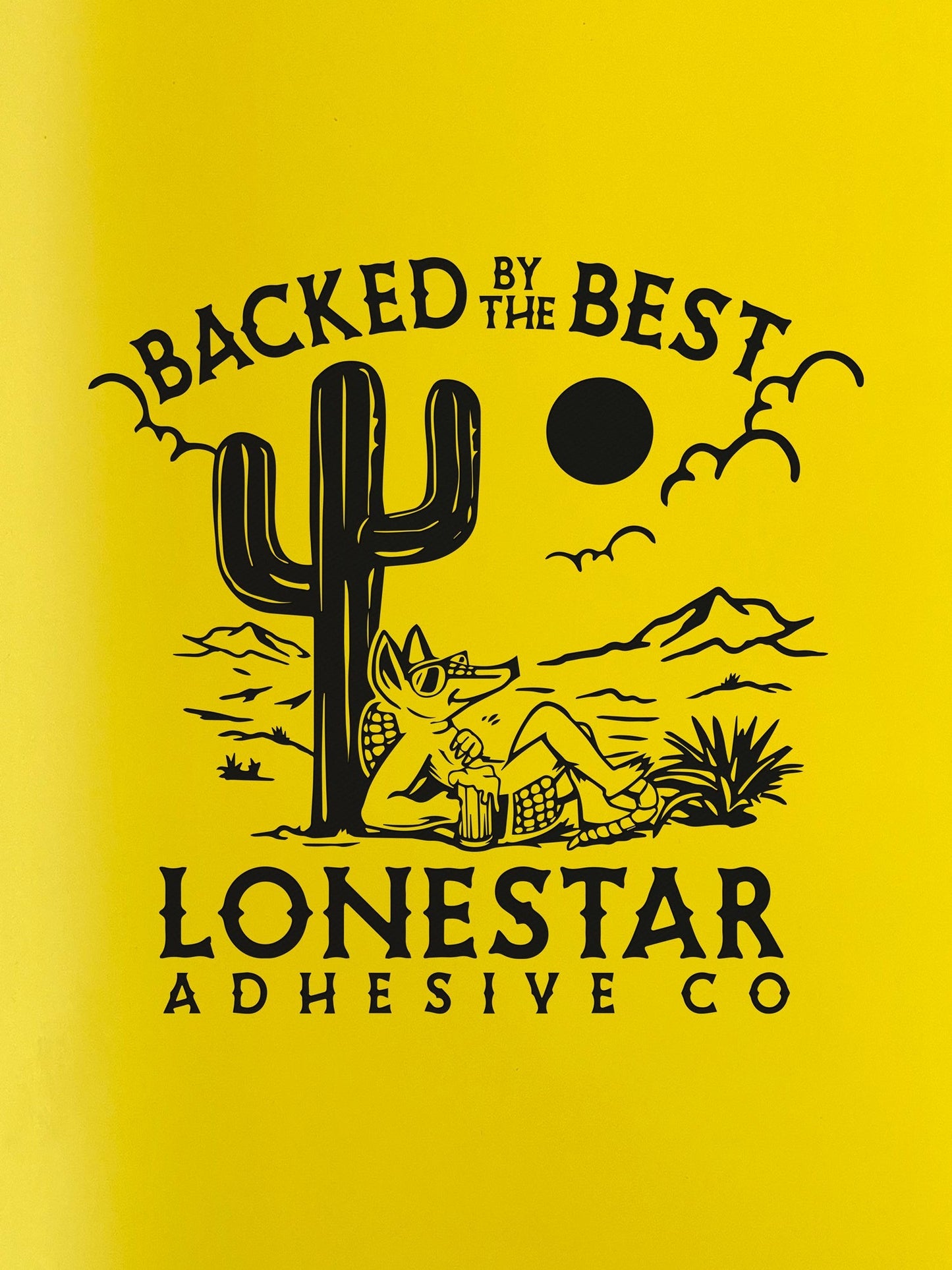 Acrylic: Yellow / Black Durra-Bull™ Laserable Panels (12"x24")