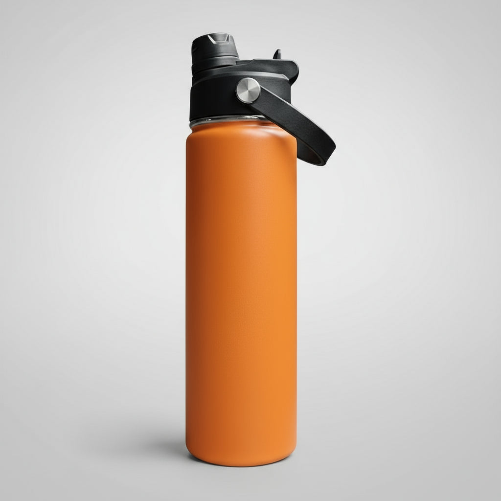 22oz Sports Water Bottle - Orange