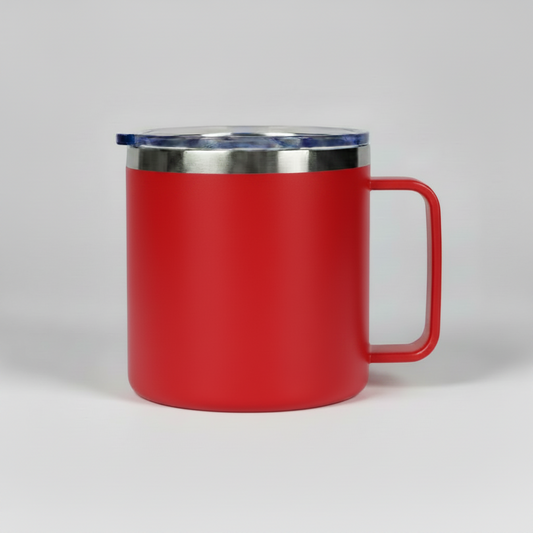 14oz Camping Mug - Red