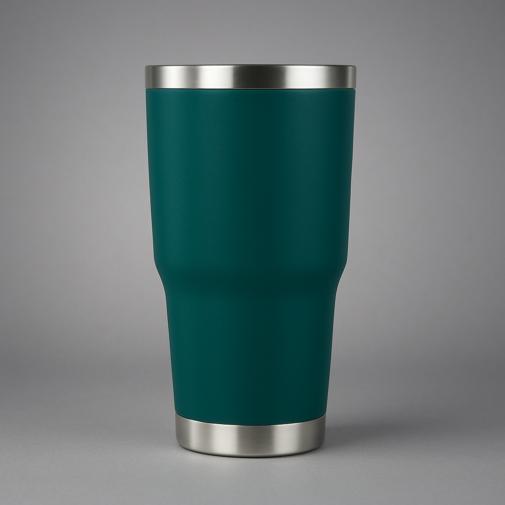 30oz Stainless Tumbler - Midnight Green