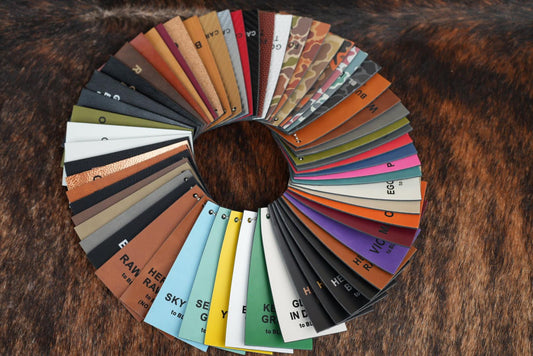 Sample Set of Durra-Bull Premium Leatherette® (2"x4")