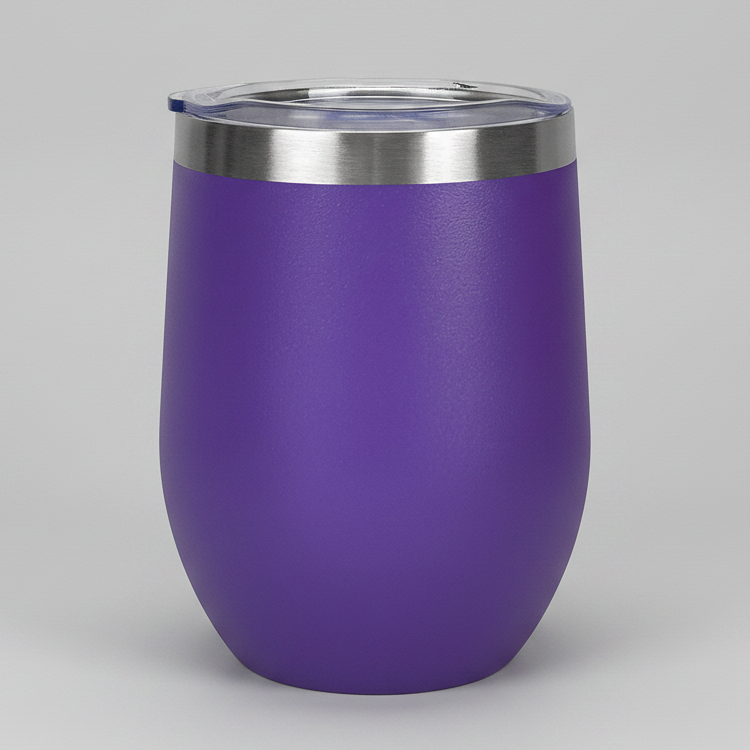 12oz Wine Tumbler - Purple
