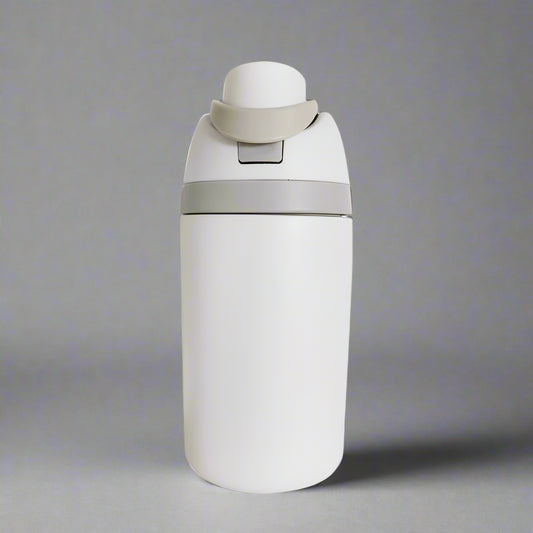 12oz Sip Water Bottle - White