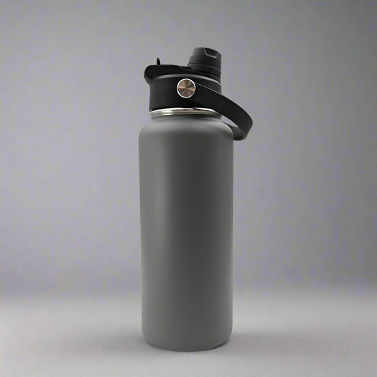 32oz Sports Water Bottle - Gray