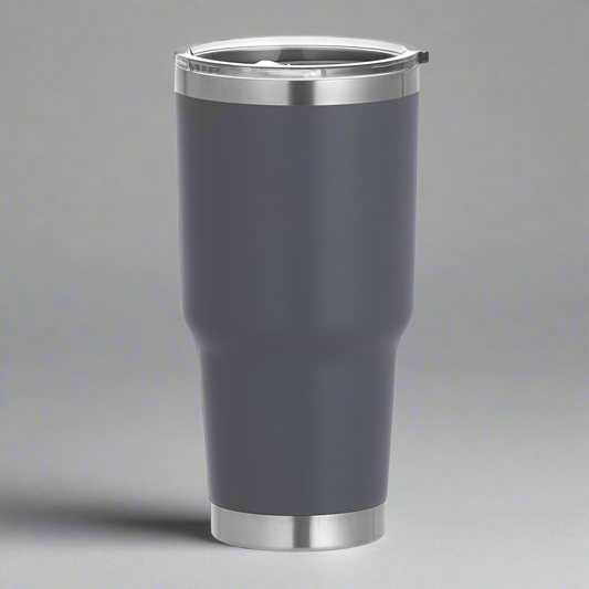 30oz Stainless Tumbler w/ Magnet Sliding Lid - Gray