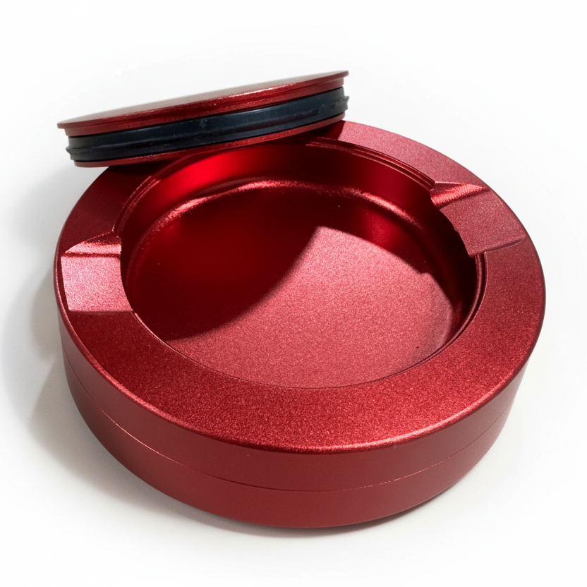 empty Red Snus container