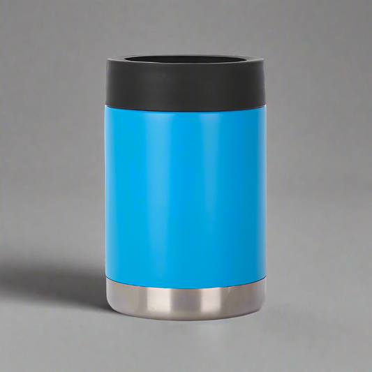 12oz Can Cooler - Sky Blue