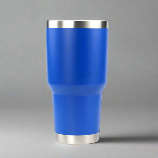 30oz Stainless Tumbler w/ Magnet Sliding Lid - Blue
