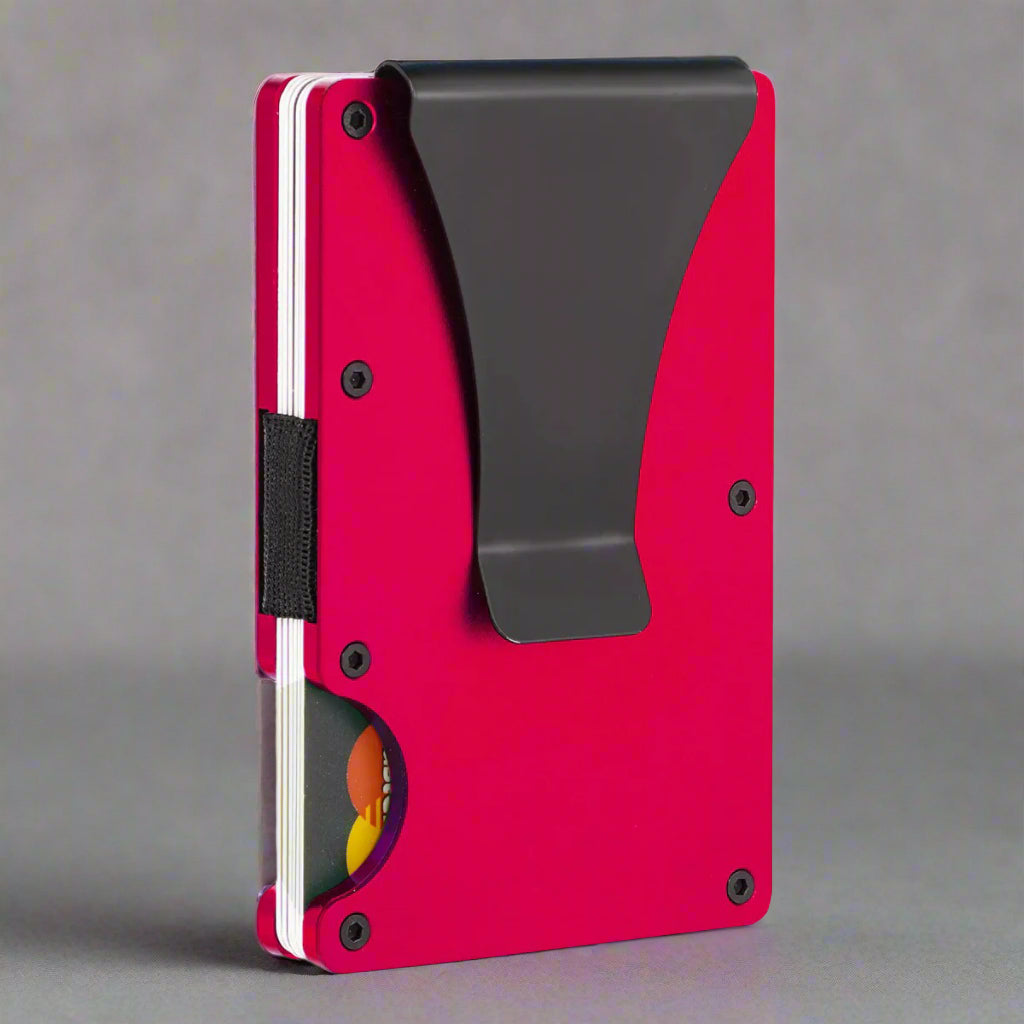 Minimalist Wallet - Red