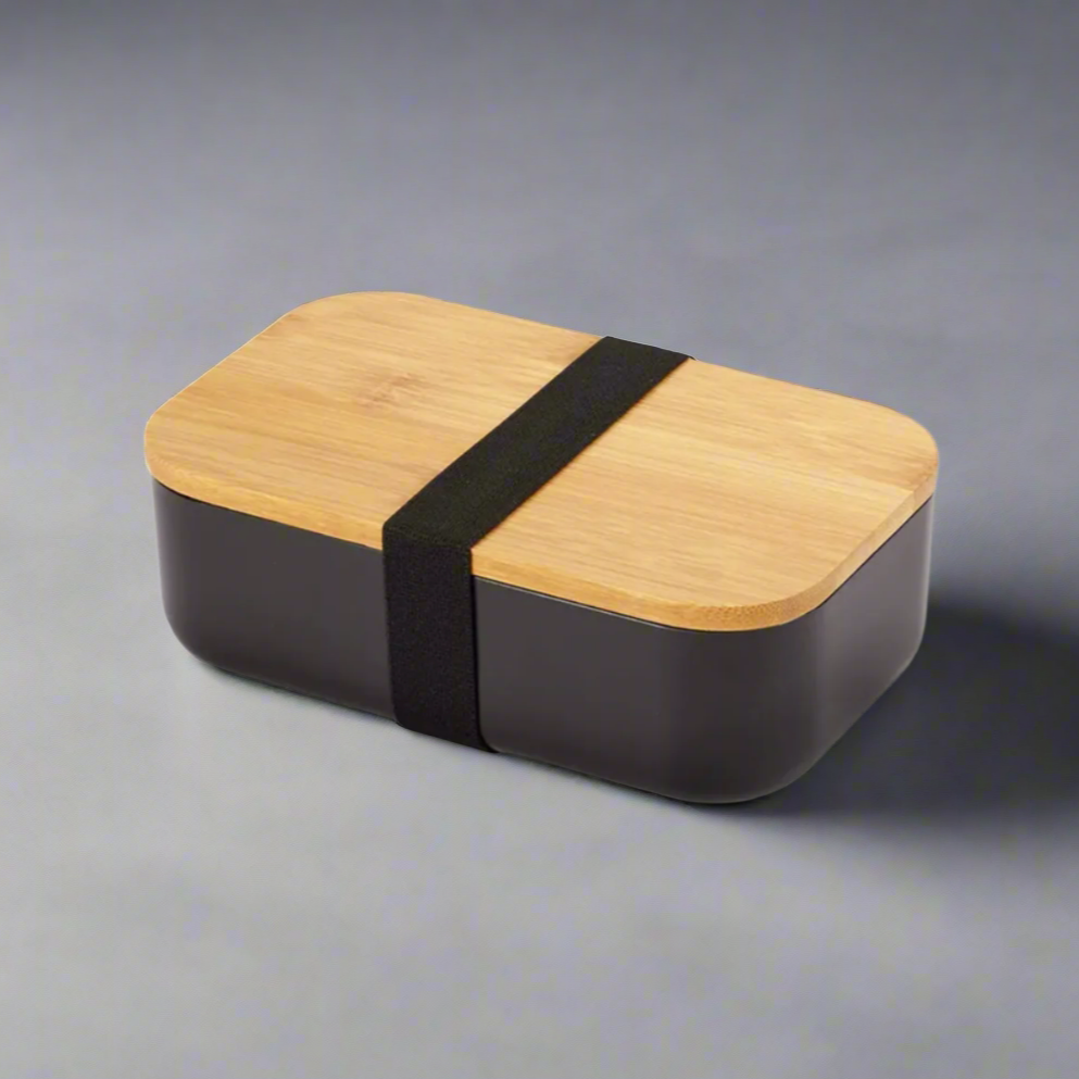 Bamboo Topped Bento Box - Single Layer