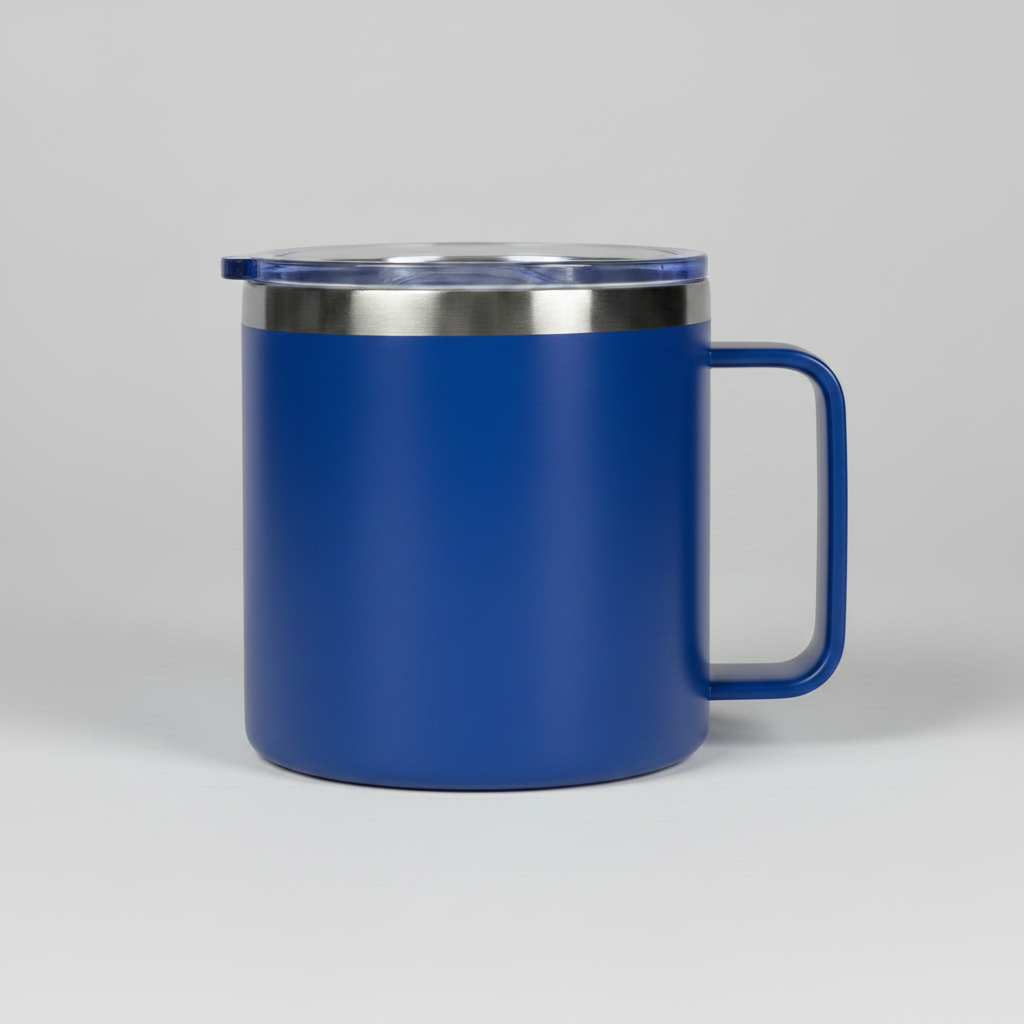 14oz Camping Mug - Blue