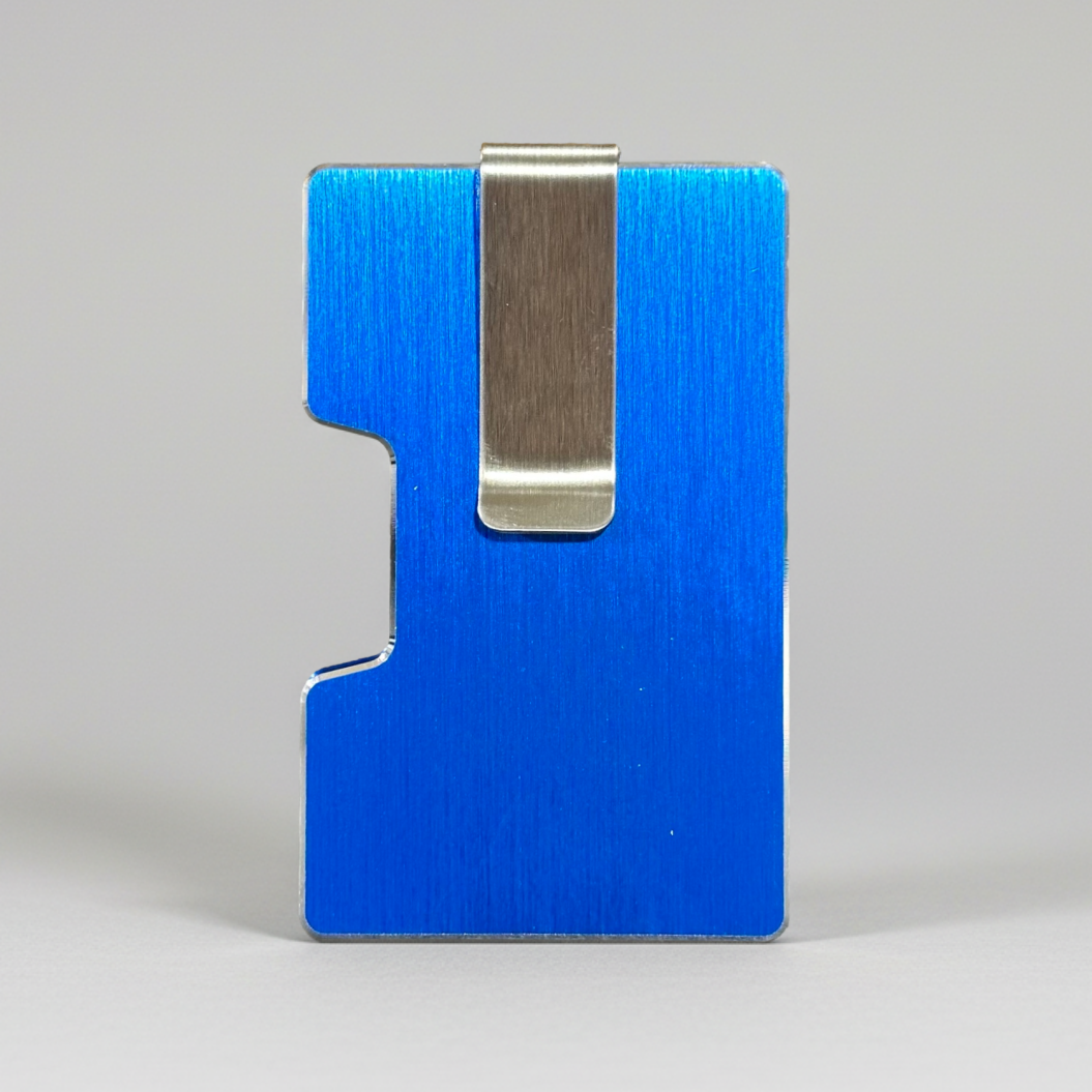 Signature Brushed Metal Wallet