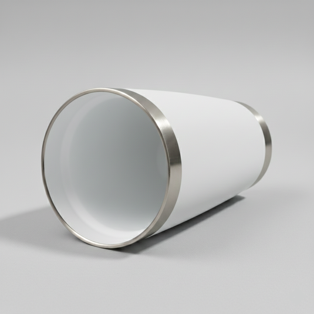 20oz Ceramic Lined Tumbler - White