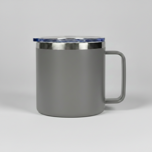 14oz Camping Mug - Gray