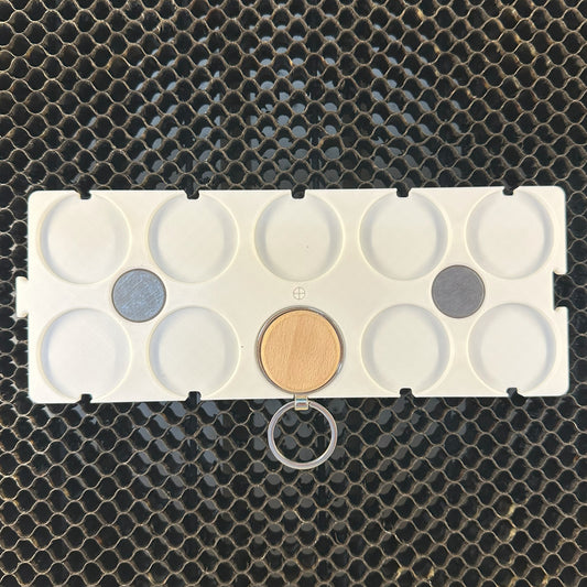 Circle Keychain Laser Engraving Jig
