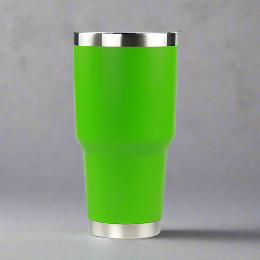 30oz Stainless Tumbler - Fruit Green