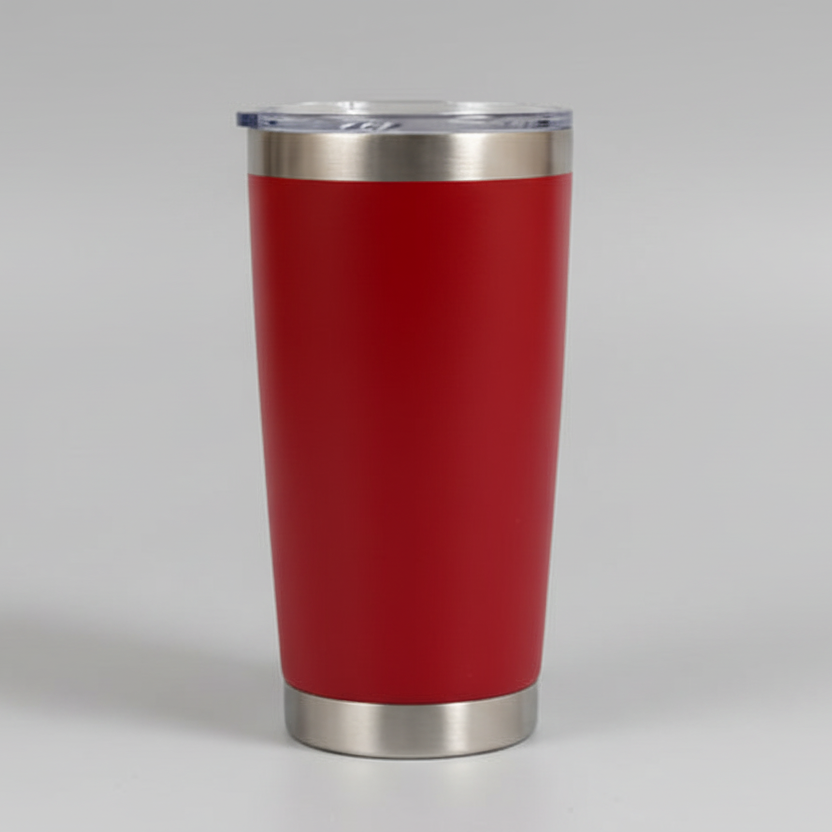 20oz Ceramic Lined Tumbler - Red